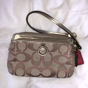 Coach wristlet